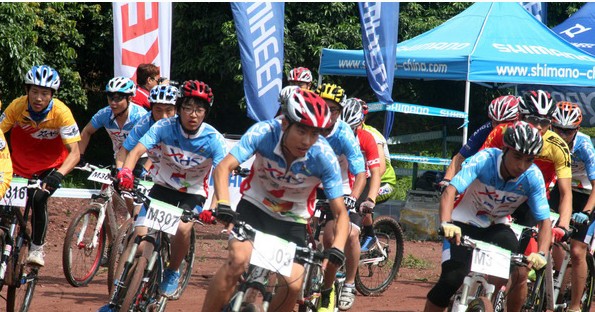 喜得盛迎來700余名自行車選手同場競技