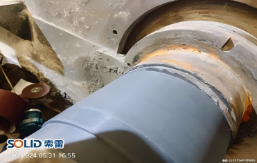 維修破碎機軸承位磨損用什么方法？