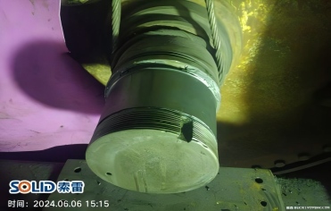 修復(fù)烘缸軸承位磨損，索雷工業(yè)在行