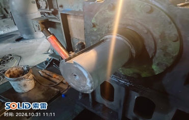 破碎機軸液耦位置磨損維修要選對方
